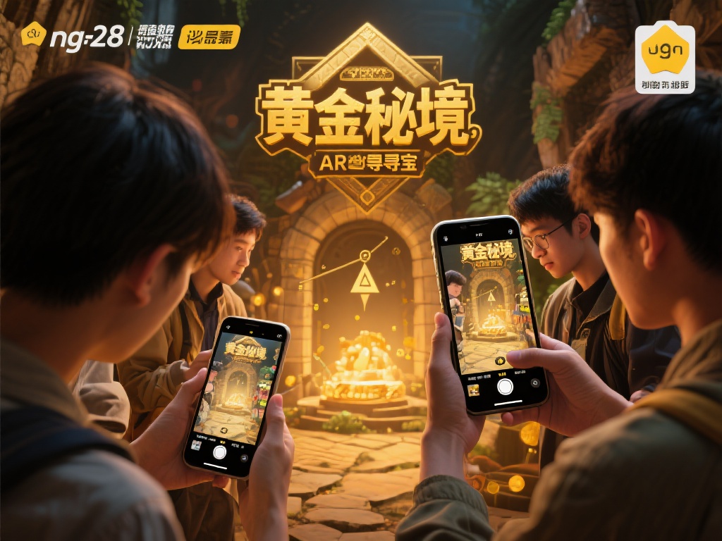 例如，有一款深受欢迎的AR寻宝游戏，曾设计了一场叫
